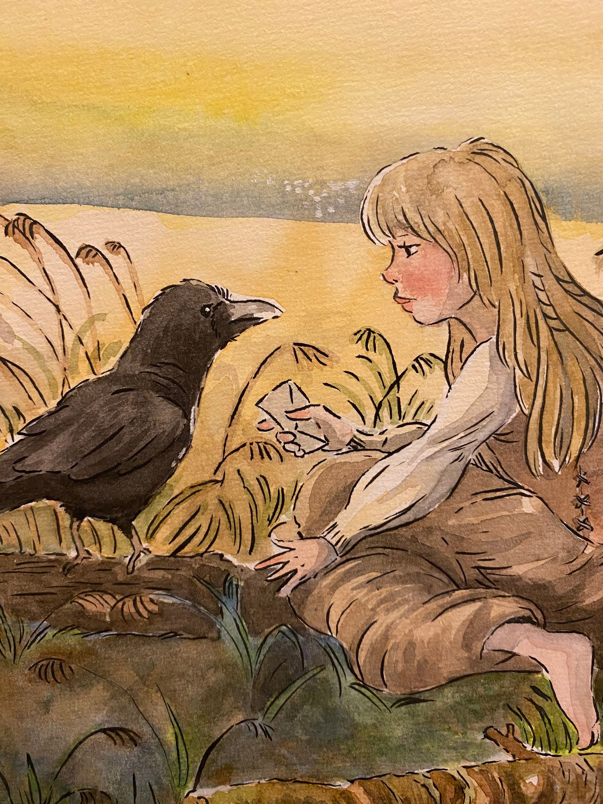 Akvarel illustrationer