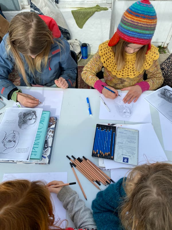 Opstart af billedværksted i Egebjerg for 8-15 årige